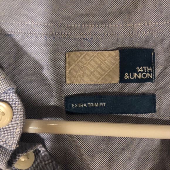 14th and Union Extra Trim Fit Shirt XL - Picture 2 of 2